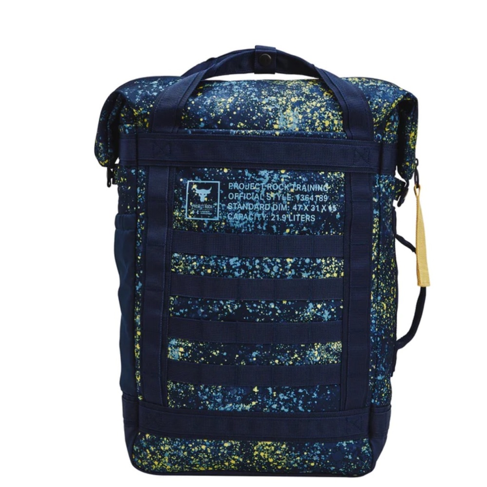 Under Armour Adult Box Duffle Backpack Blue 1364189-408